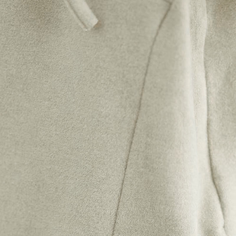 Structured Cotton Minimalist Grounding Women's Hoodie