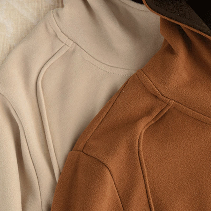 Structured Heavyweight Cotton Grounding Meditation Hoodie