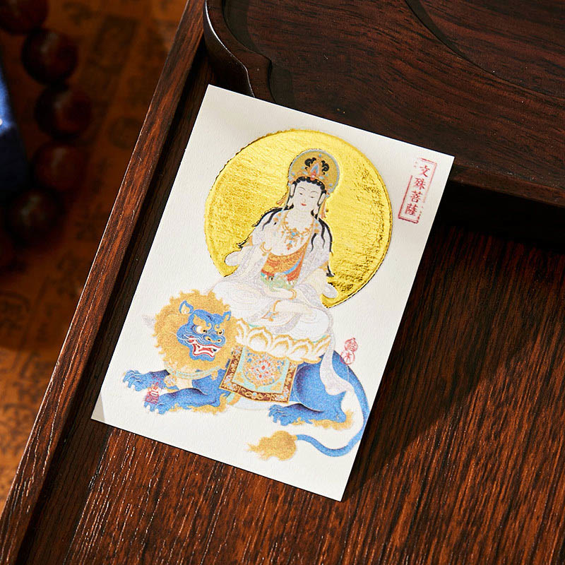 Chinese Zodiac Natal Buddha Mountain Ghosts Spend Money Copper Coins Sachet Hanging Decoration