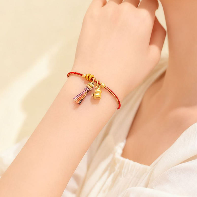 Year Of The Horse Success Strength Braided String Adjustable Bracelet