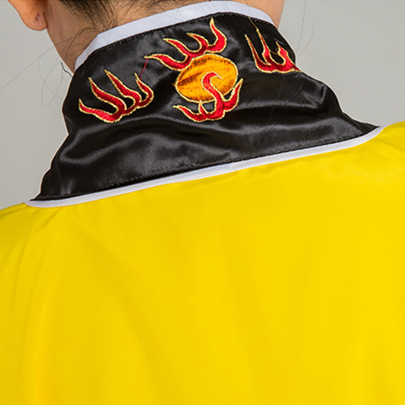 Embroidered Wide-Sleeve Qigong Ceremonial Taoist Robe
