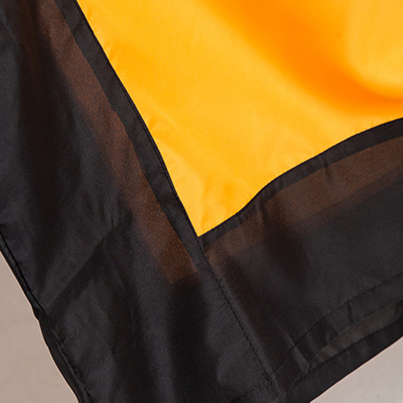 Wudang Solid Color Long Wide Sleeve Unisex Taoist Robe Kimono For Qigong Tai Chi Ceremony