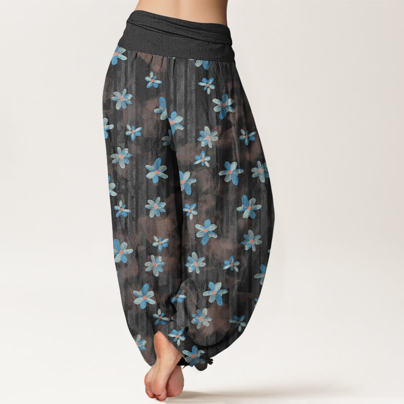 Tactile Cotton Pleated Waistband Mindful Harem Pants