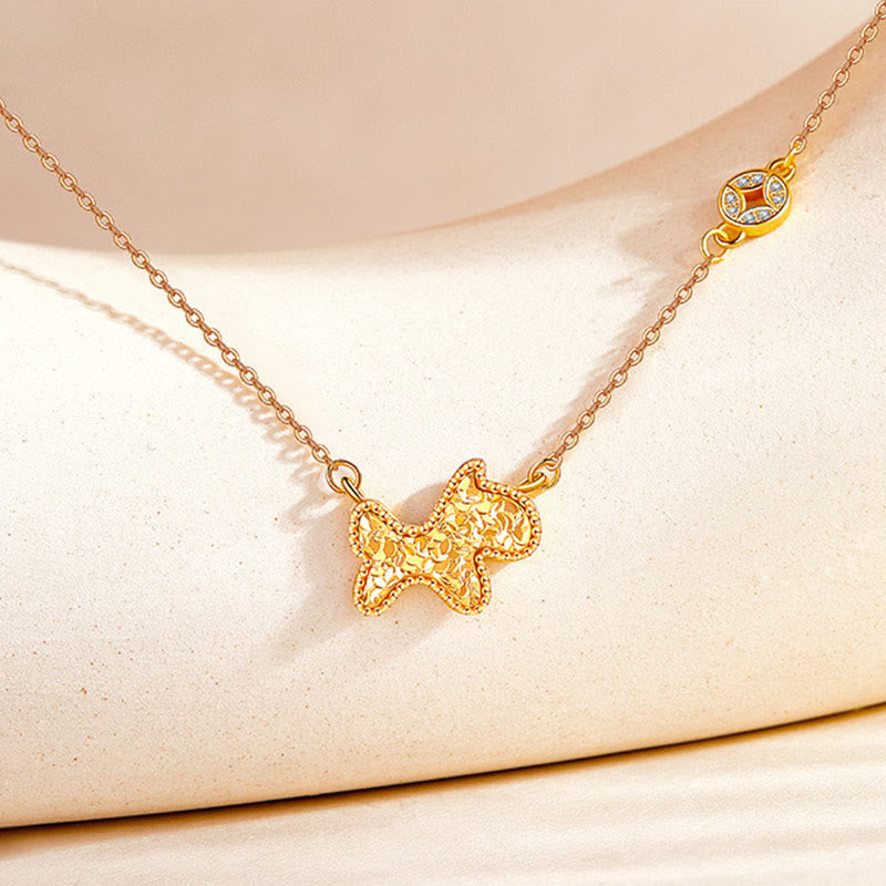 Year Of The Horse Chinese Zodiac 925 Sterling Silver Coin Design Blessing Chain Necklace Pendants