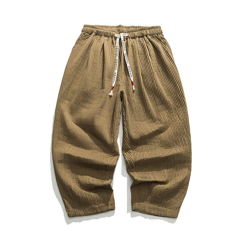Tactile Slim-Fit Grounding Men's Harem Pants