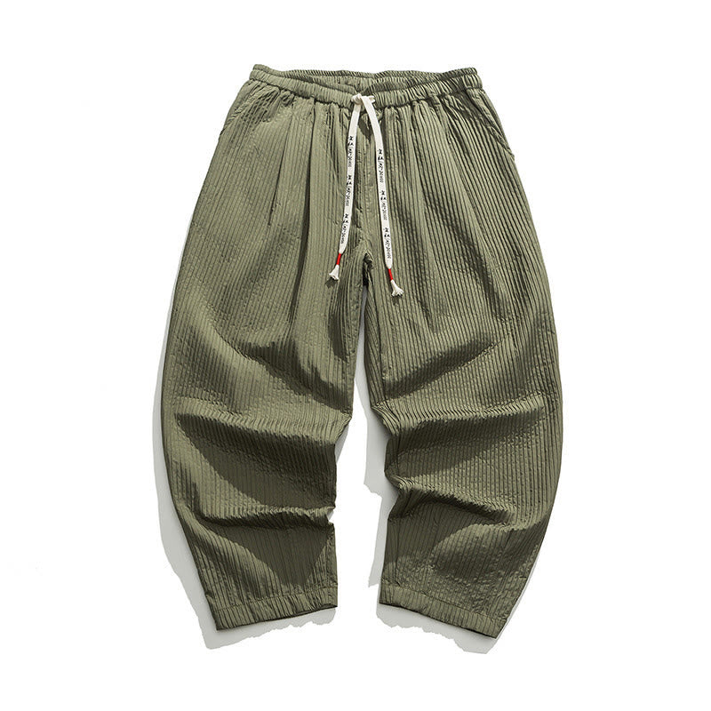 Tactile Slim-Fit Grounding Men's Harem Pants