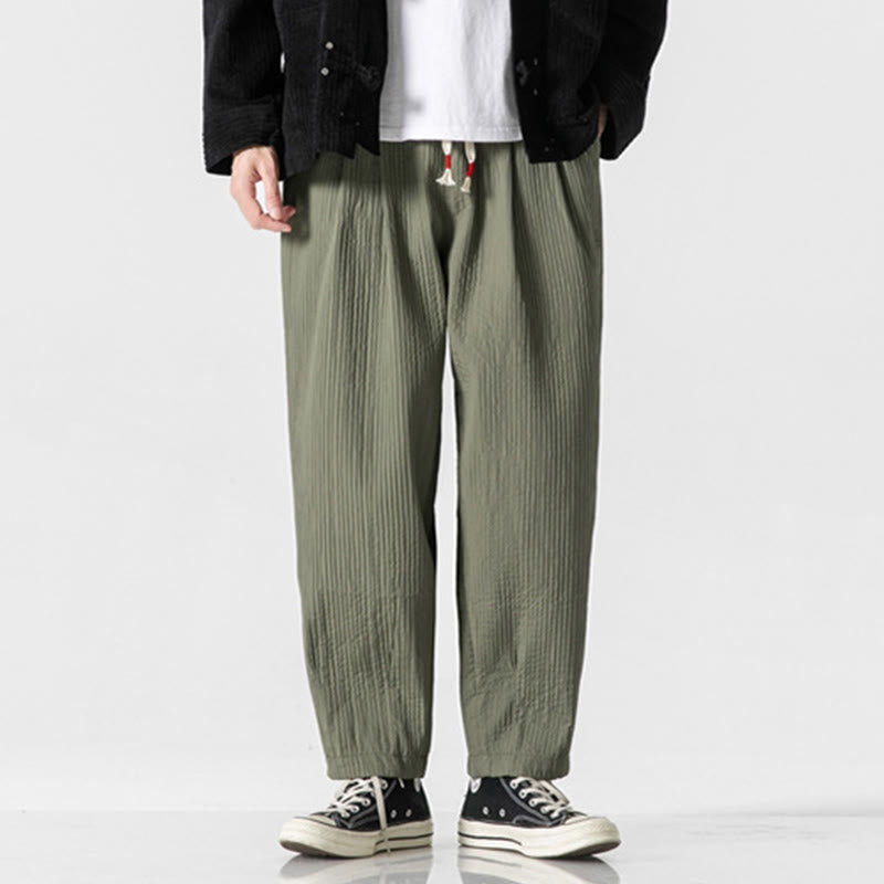 Tactile Slim-Fit Grounding Men's Harem Pants