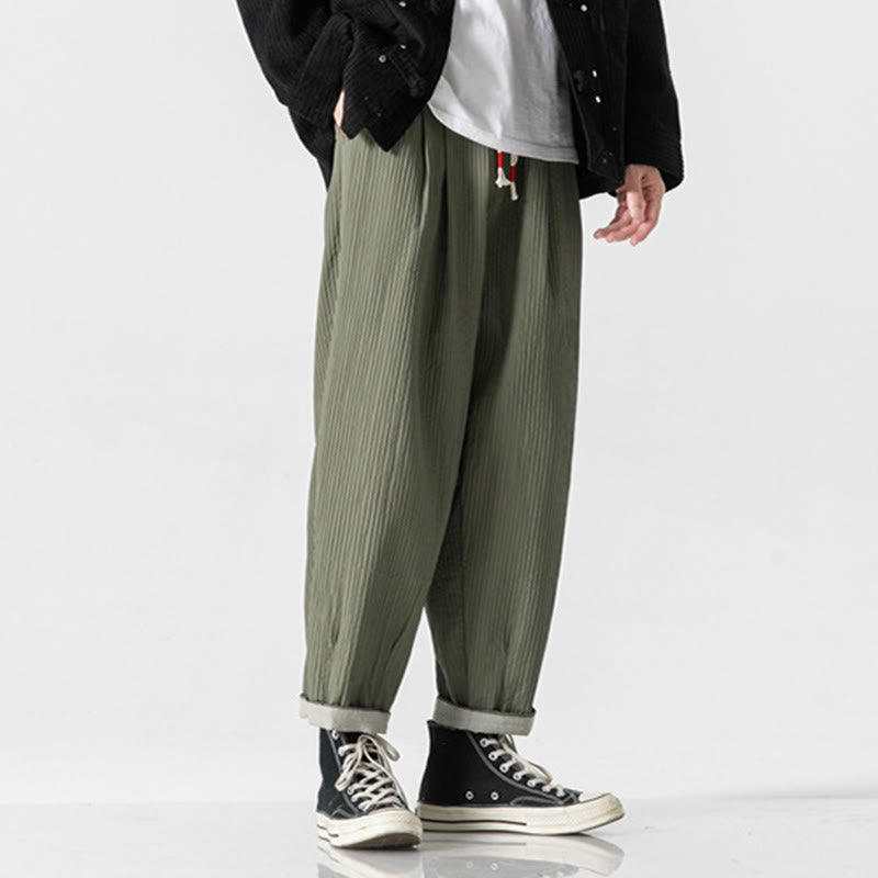 Tactile Slim-Fit Grounding Men's Harem Pants