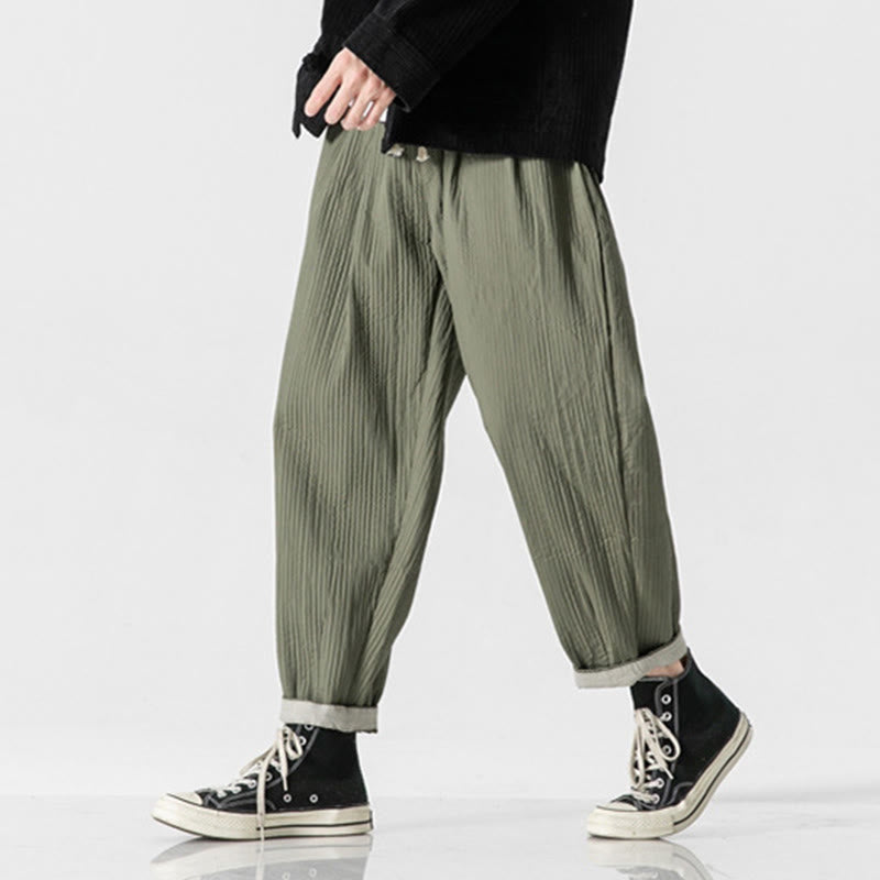 Tactile Slim-Fit Grounding Men's Harem Pants