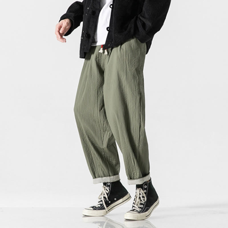 Tactile Slim-Fit Grounding Men's Harem Pants
