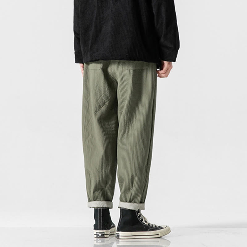 Tactile Slim-Fit Grounding Men's Harem Pants