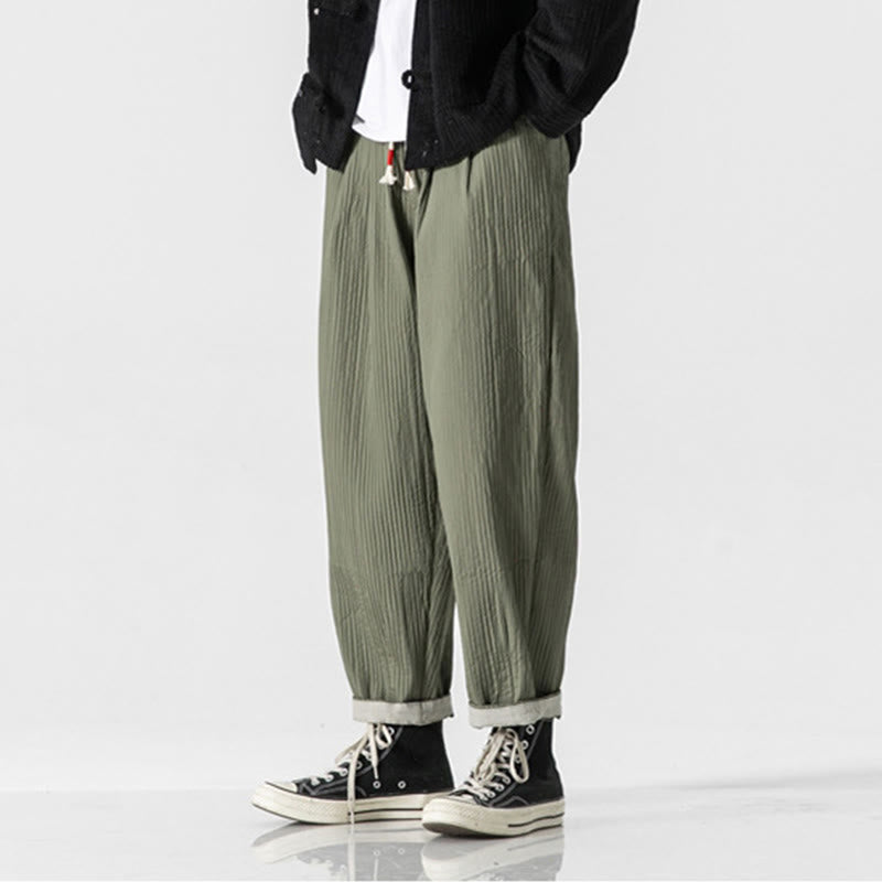 Tactile Slim-Fit Grounding Men's Harem Pants