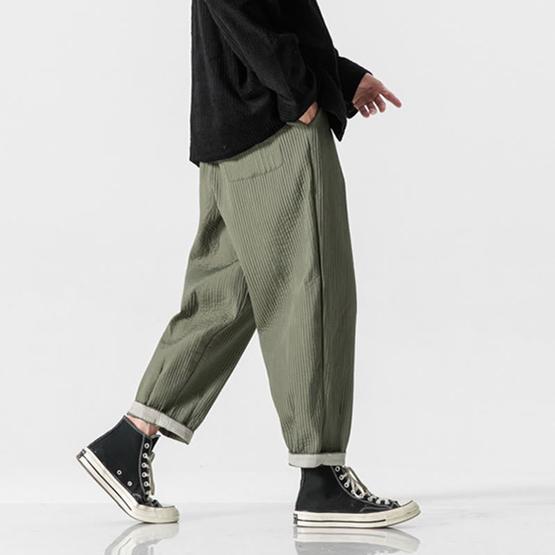 Tactile Slim-Fit Grounding Men's Harem Pants