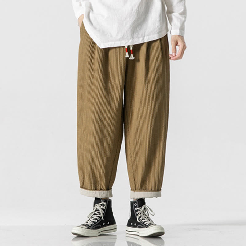 Tactile Slim-Fit Grounding Men's Harem Pants
