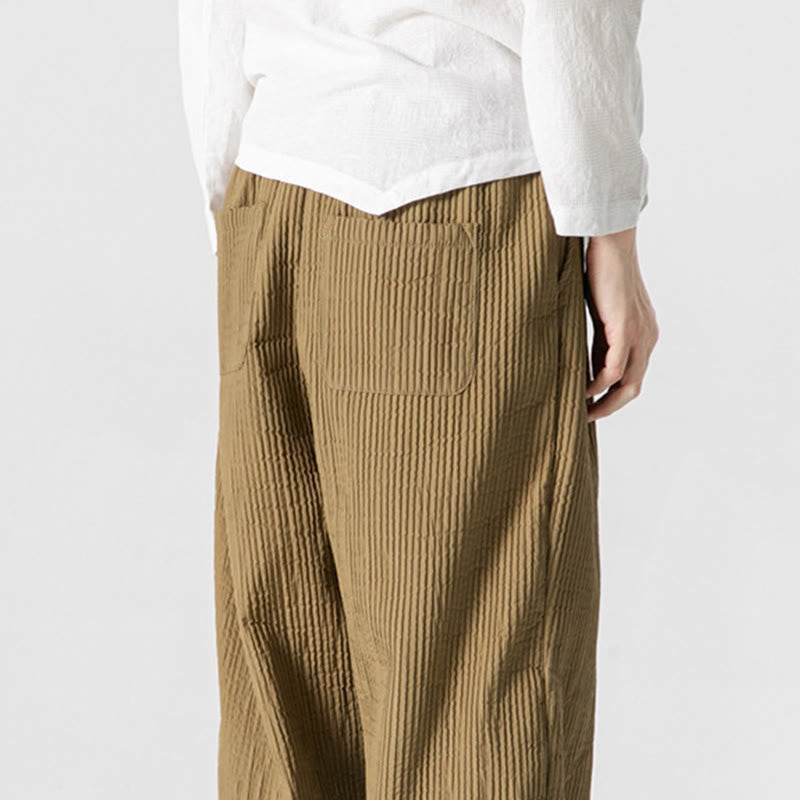 Tactile Slim-Fit Grounding Men's Harem Pants