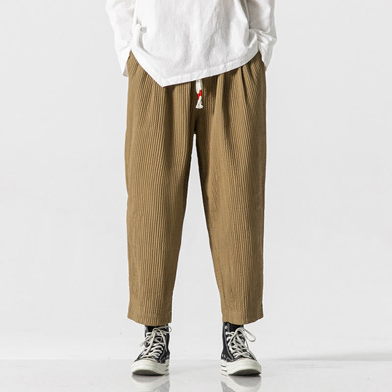 Tactile Slim-Fit Grounding Men's Harem Pants