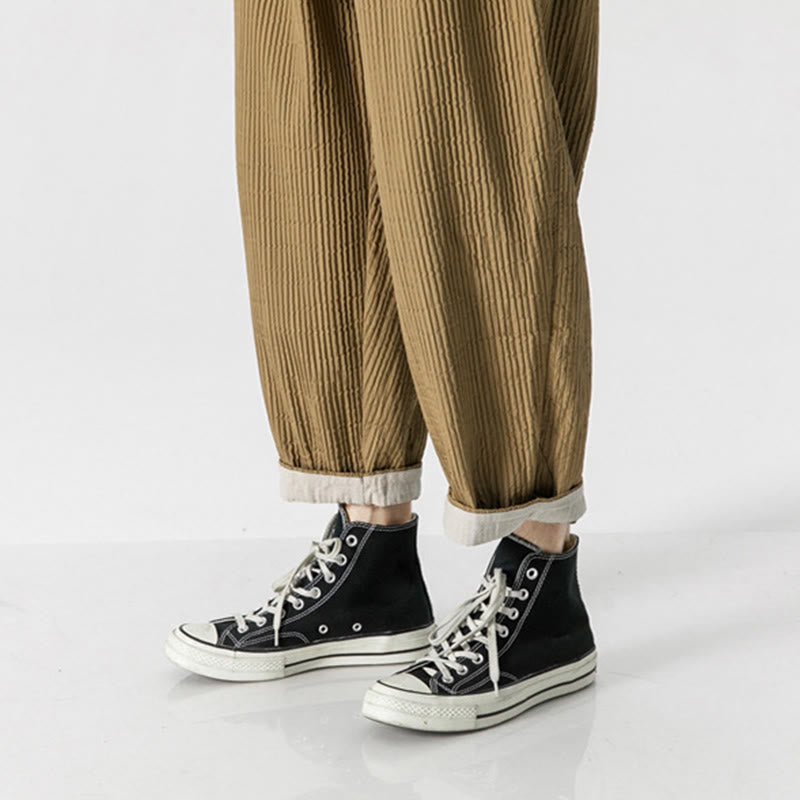 Tactile Slim-Fit Grounding Men's Harem Pants