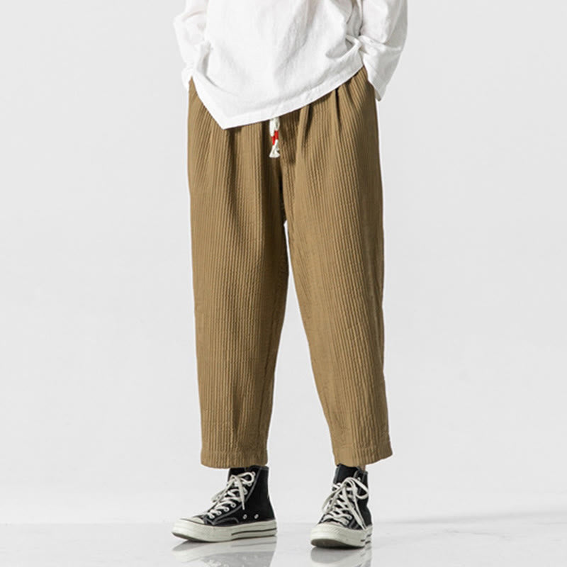 Tactile Slim-Fit Grounding Men's Harem Pants