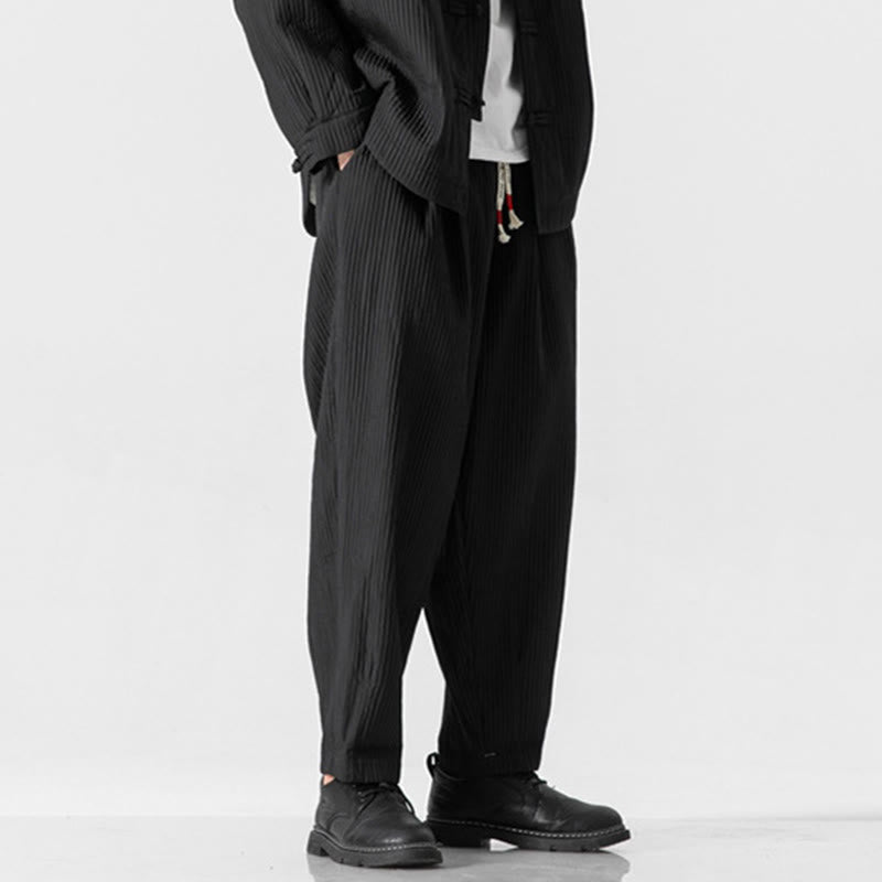 Tactile Slim-Fit Grounding Men's Harem Pants