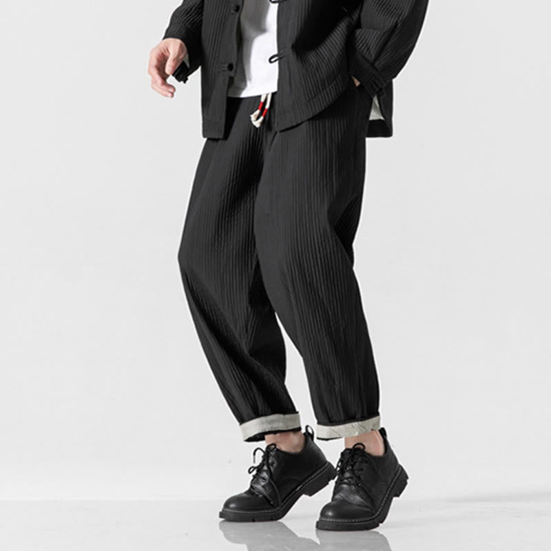 Tactile Slim-Fit Grounding Men's Harem Pants