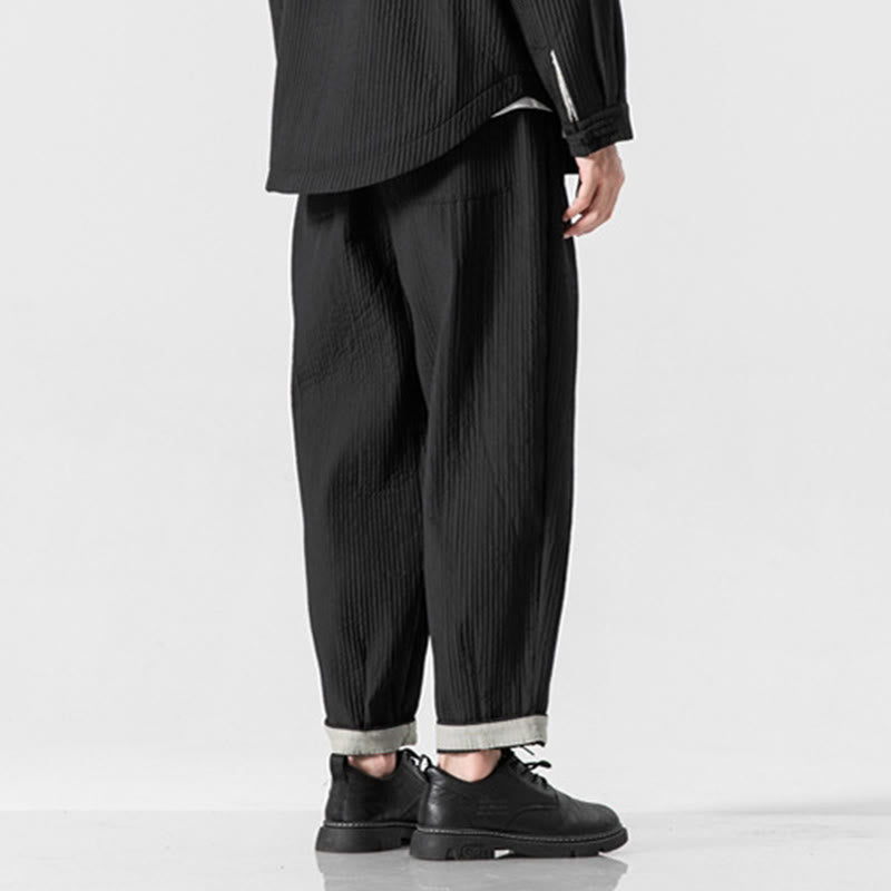 Tactile Slim-Fit Grounding Men's Harem Pants