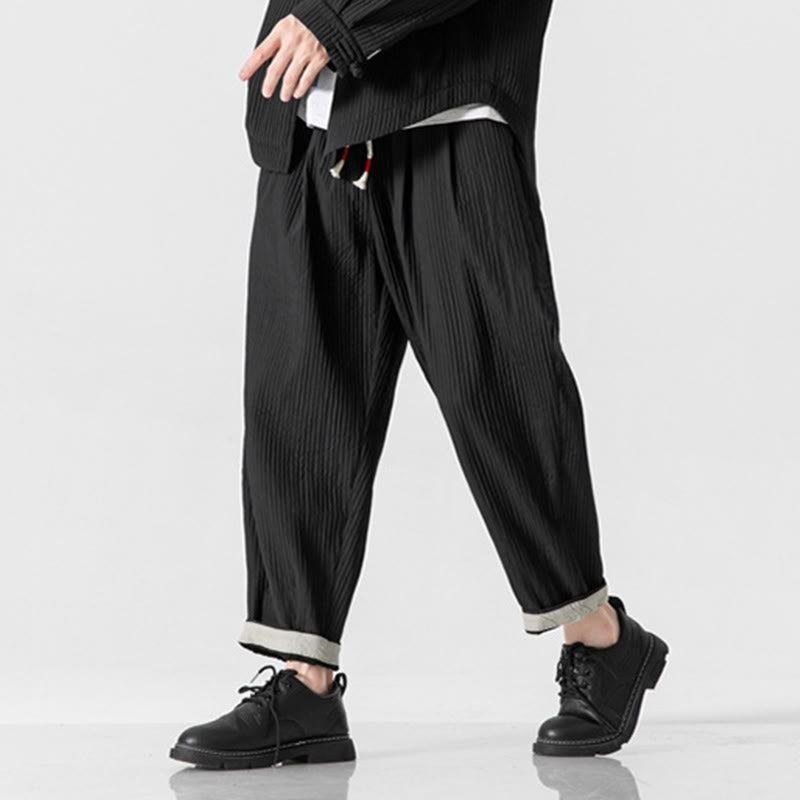 Tactile Slim-Fit Grounding Men's Harem Pants