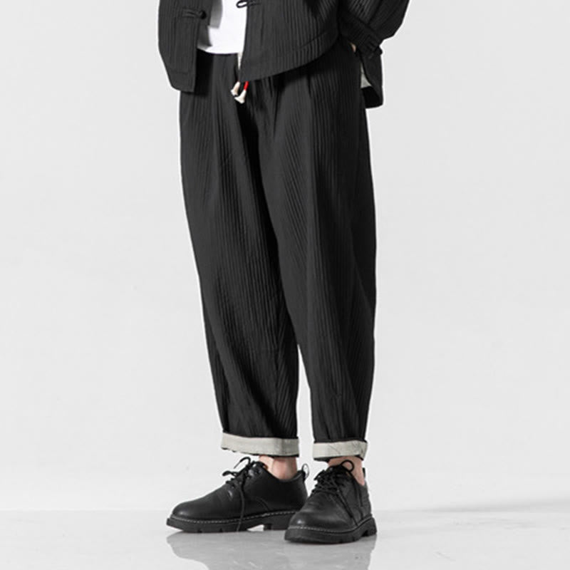 Tactile Slim-Fit Grounding Men's Harem Pants
