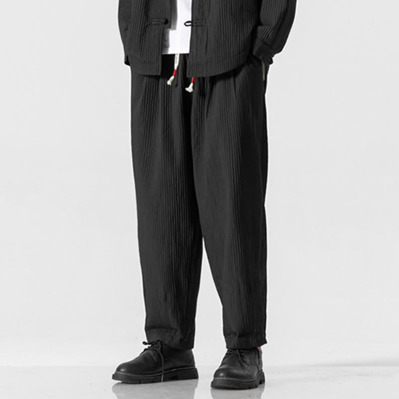 Tactile Slim-Fit Grounding Men's Harem Pants