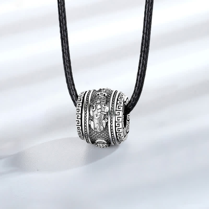 PiXiu Luck Wealth Rotatable Necklace Pendant