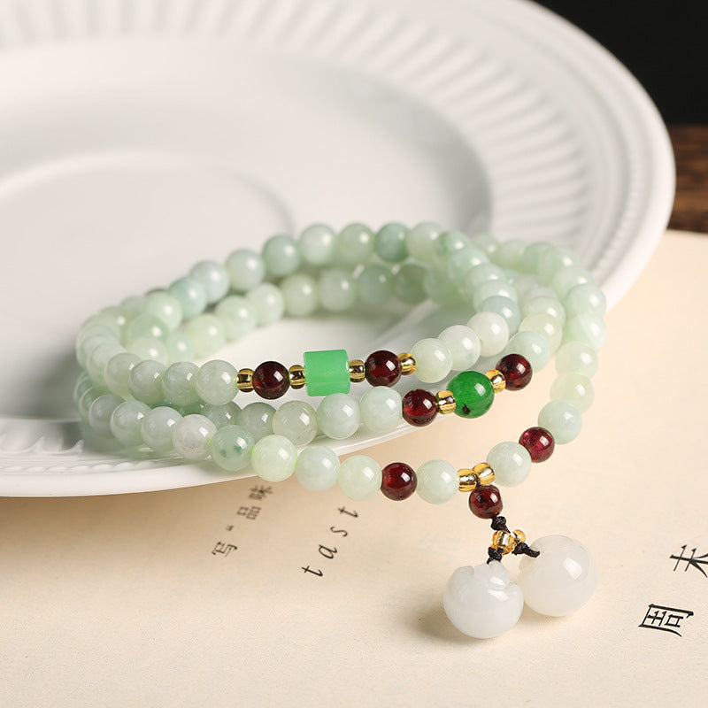Natural Jade Pixiu Buddha Abundance Bracelet