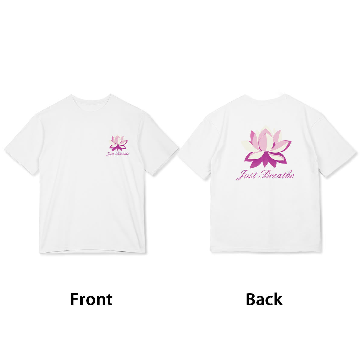 Lotus Just Breathe Tee T-shirt