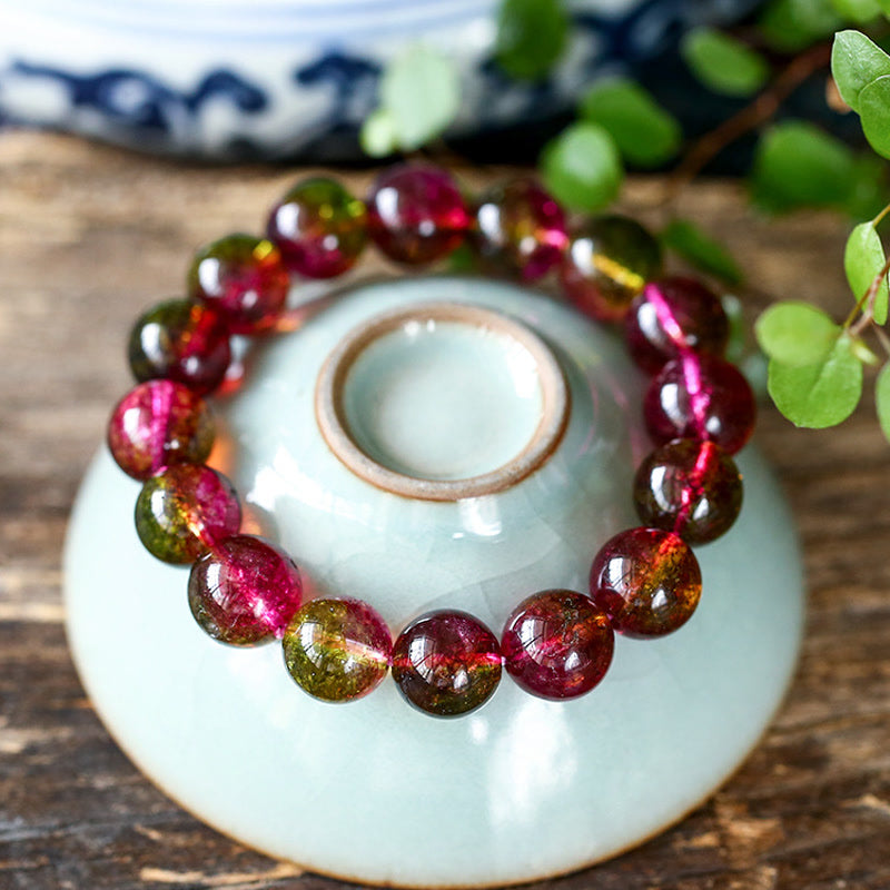 Natural Tourmaline Love Wisdom Bracelet