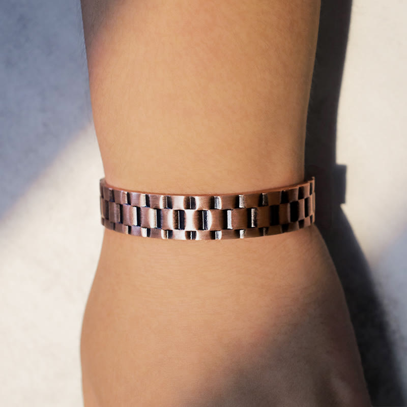 Vintage Copper Balance Cuff Bracelet