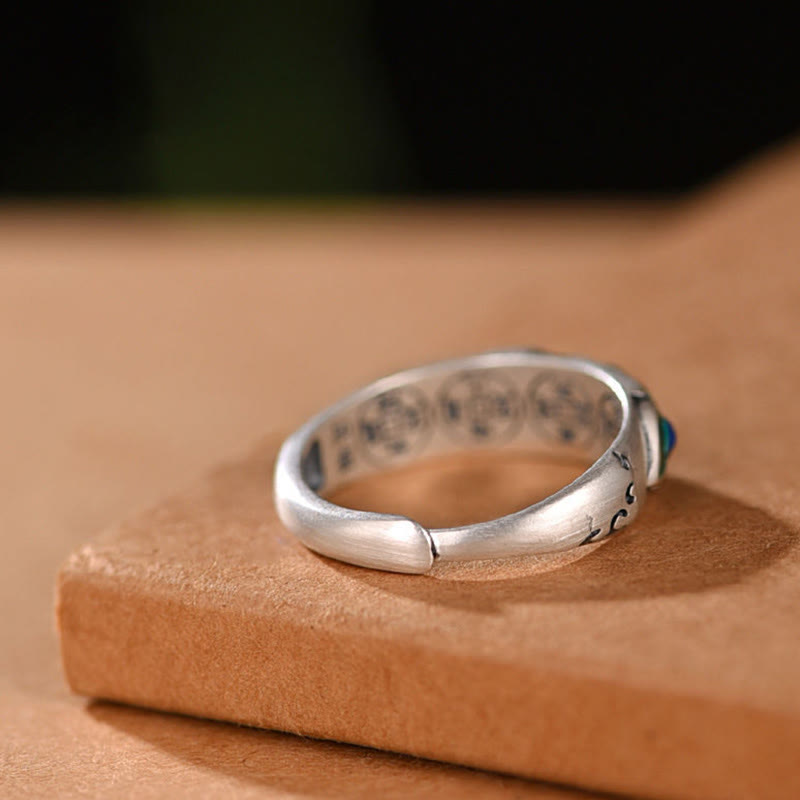 Feng Shui Five Emperor Coins Wealth Ring