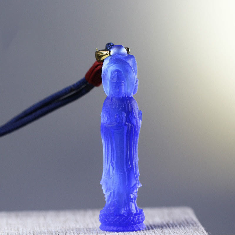 Avalokitesvara Buddha Liuli Harmony Necklace