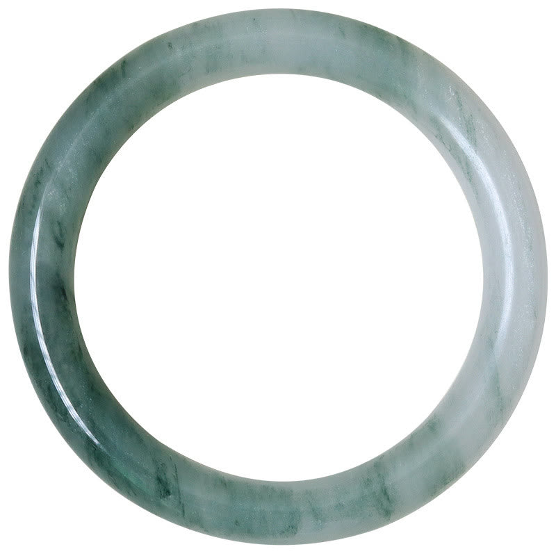 Natural Jade Luck Prosperity Bangle Bracelet
