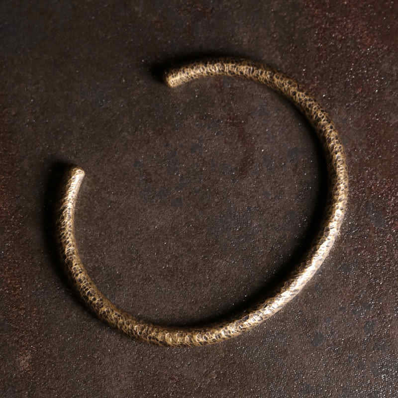 Rustic Design Copper Balance Adjustable Cuff Bracelet