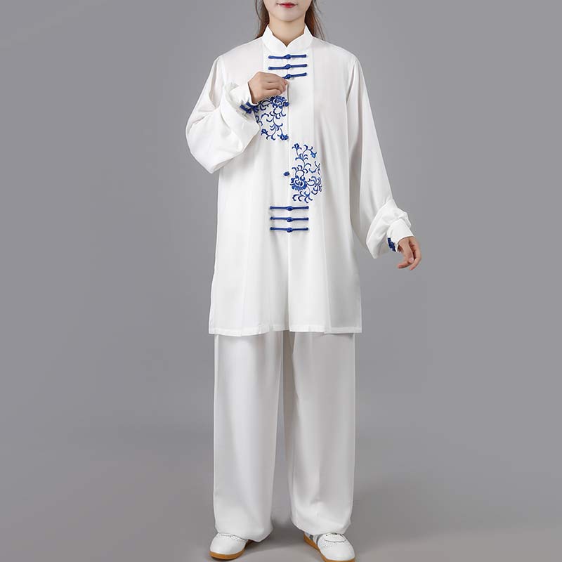 Breathable Unisex Two-Piece Meditation and Tai Chi Practice Uniform