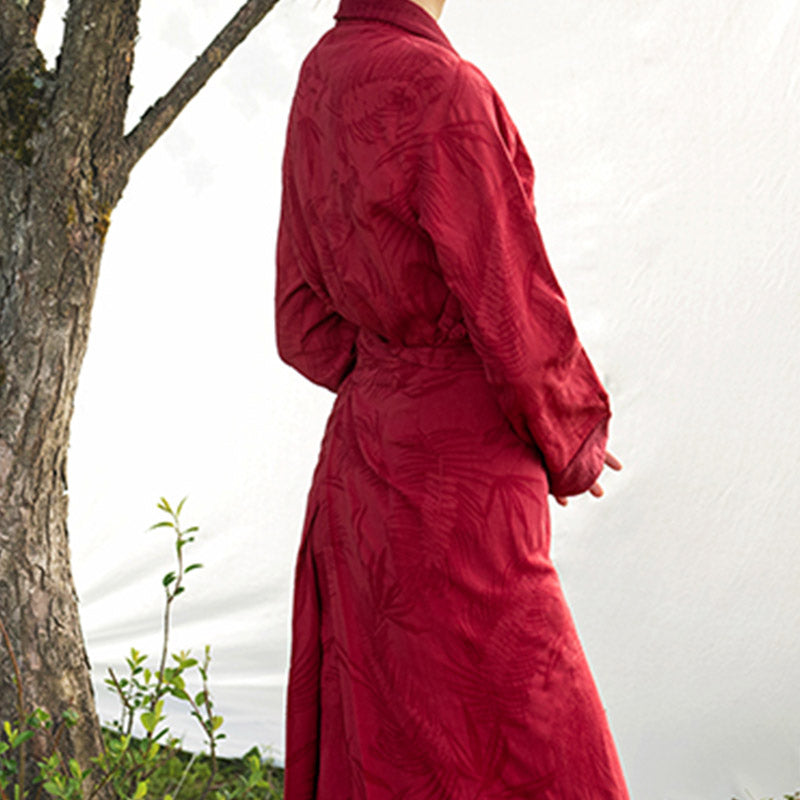 Flowing Wrap Lhasa Mindful Meditation Maxi Dress