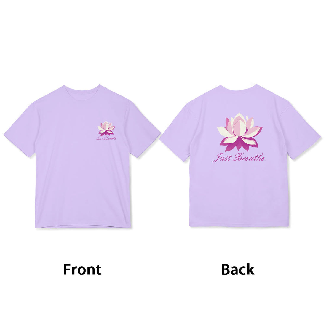 Lotus Just Breathe Tee T-shirt