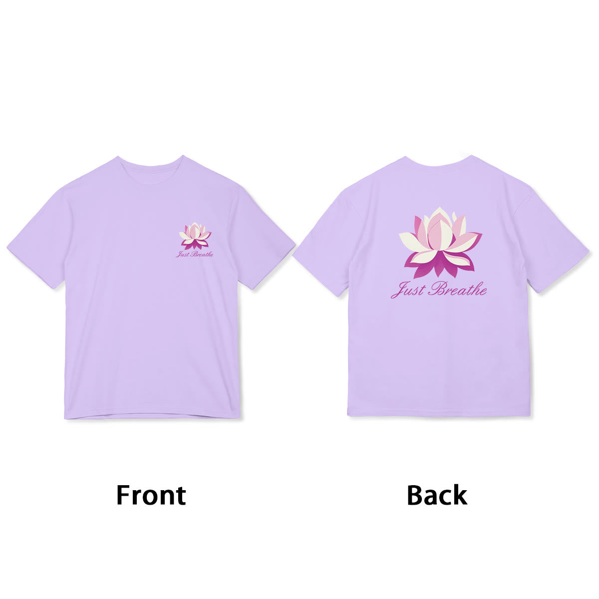 Lotus Just Breathe Tee T-shirt