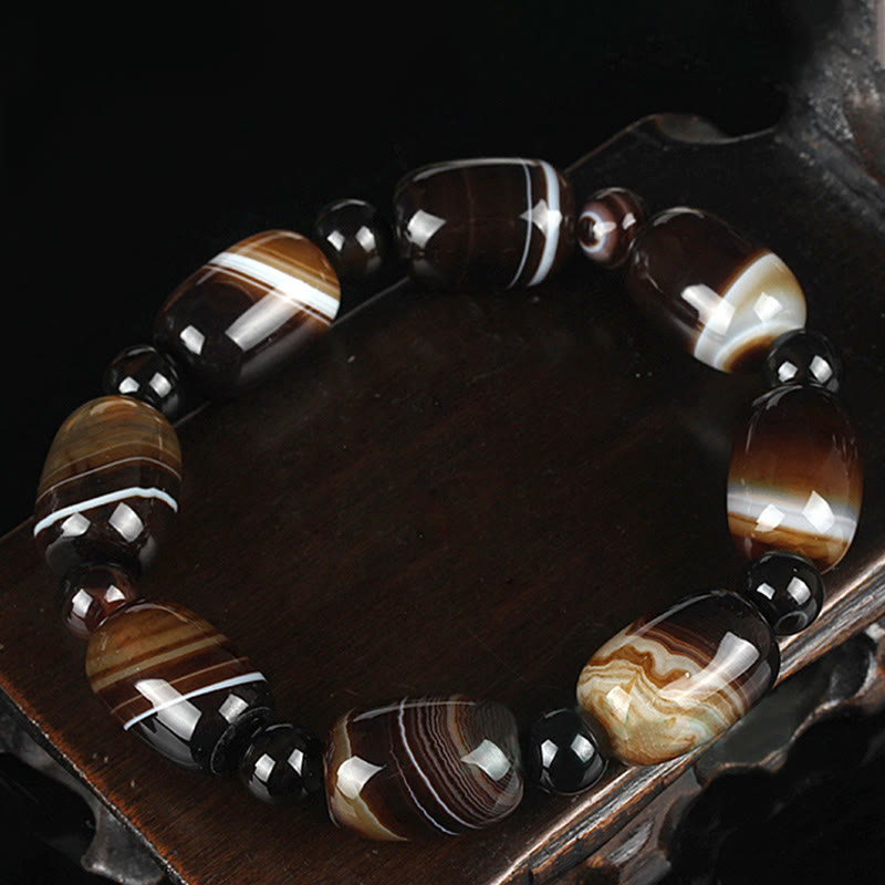 Natural Sardonyx Gemstone Resilience Bracelet