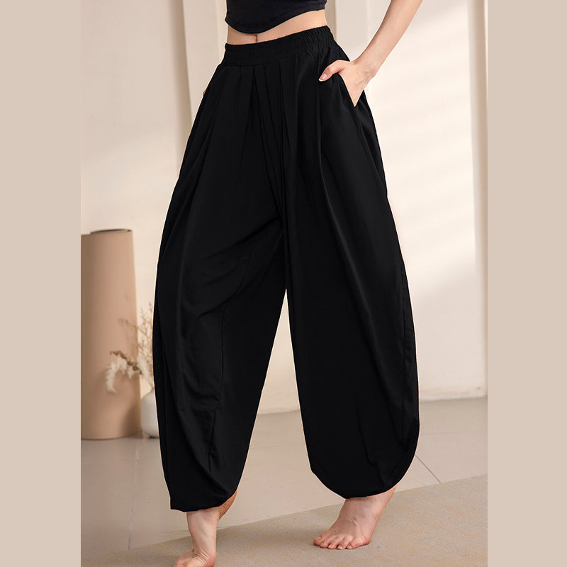 Simple Design Trousers Sports Fitness Yoga Women's Yoga Pants