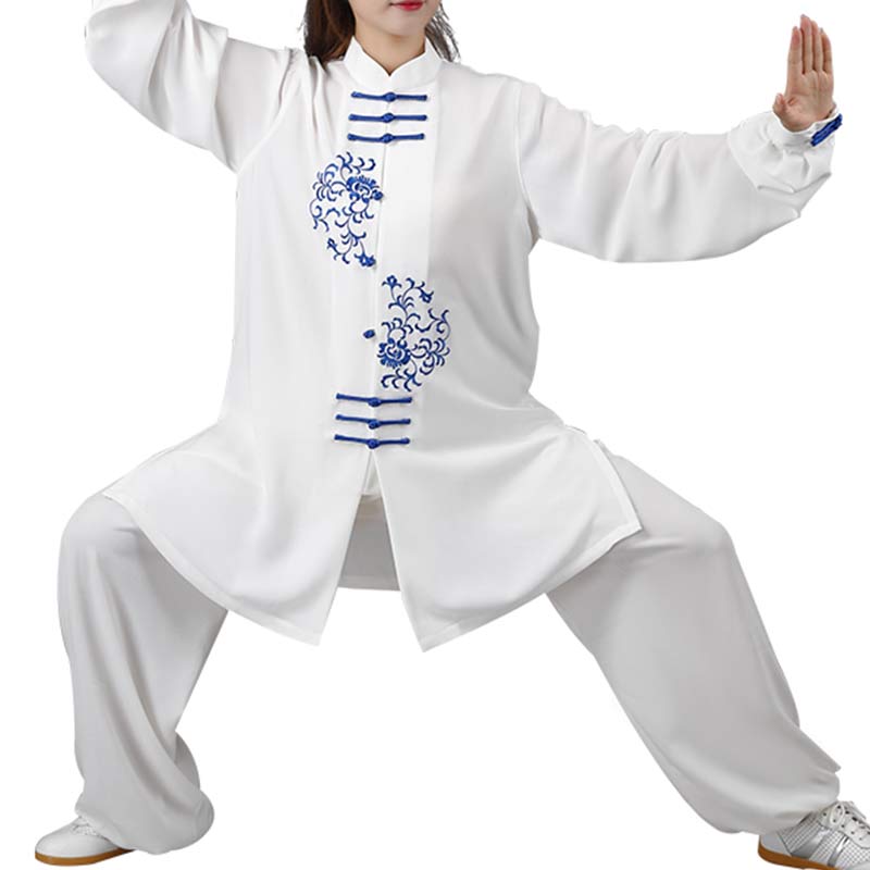 Breathable Unisex Two-Piece Meditation and Tai Chi Practice Uniform