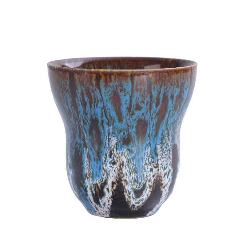 Vintage Kiln Change Design Ceramic Coffee Mug Tea Cup 150ml