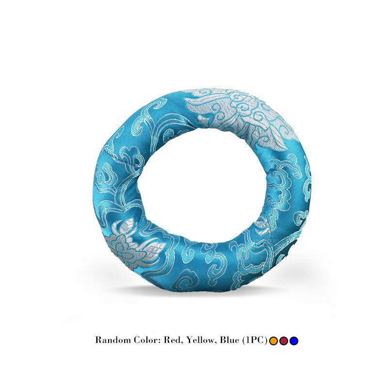 Tibetan Singing Bowl Handcraft Cushion Decoration (Extra 35% Off | USE CODE: FS35)