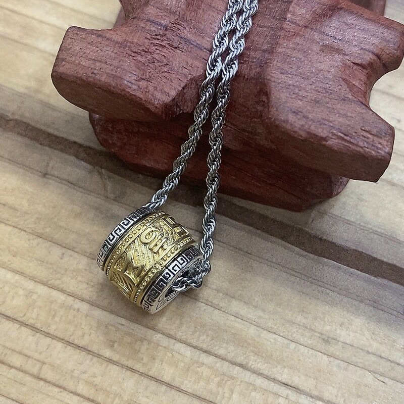 Tibet Om Mani Padme Hum Protection Necklace Pendant