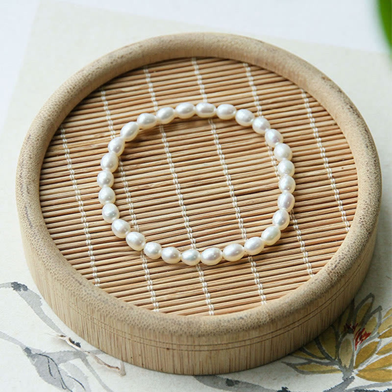 Natural Pearl Healing Beaded Bracelet