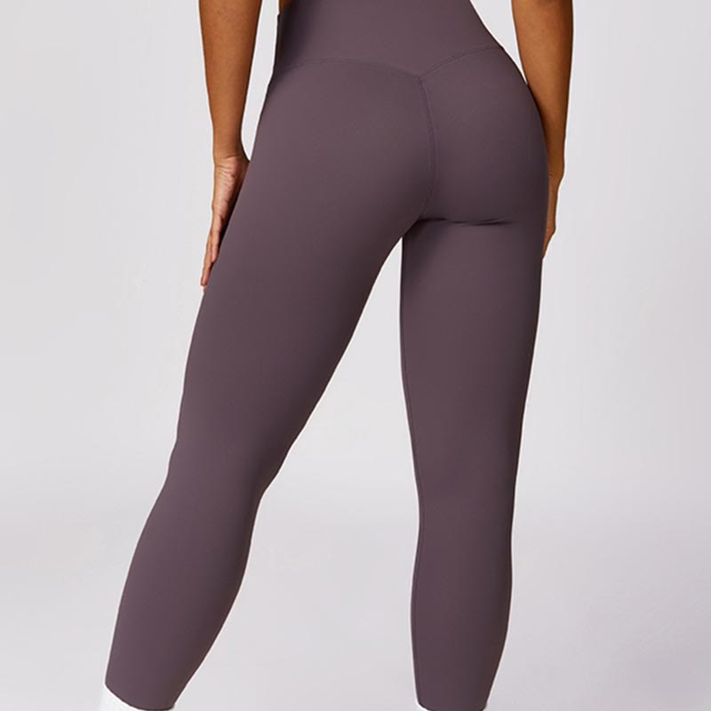 Women Short Sleeve T-Shirt Top High Waist Leggings Pants For Sports Yoga