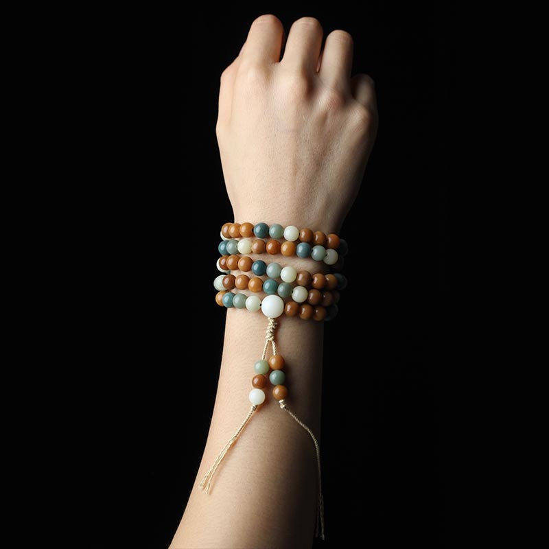 Bodhi Seed Mala Harmony Wisdom Bracelet